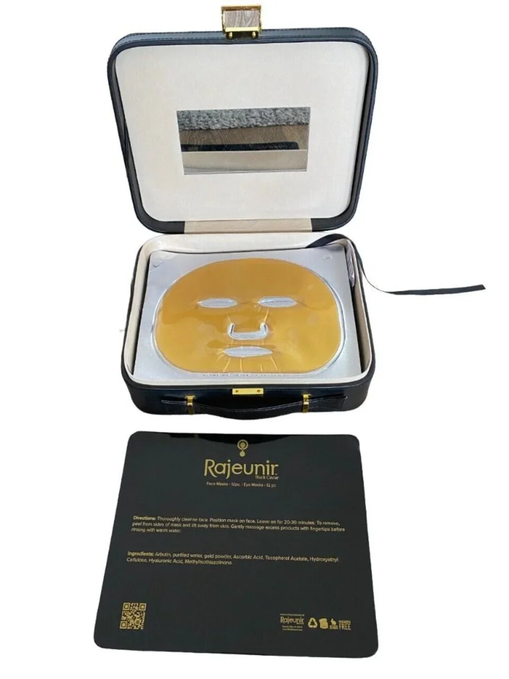 RAJEUNIR BIO-COLLAGEN MASK KIT- 10 FACIAL MASKS & 10 EYE MASKS-BRAND NEW- SEALED